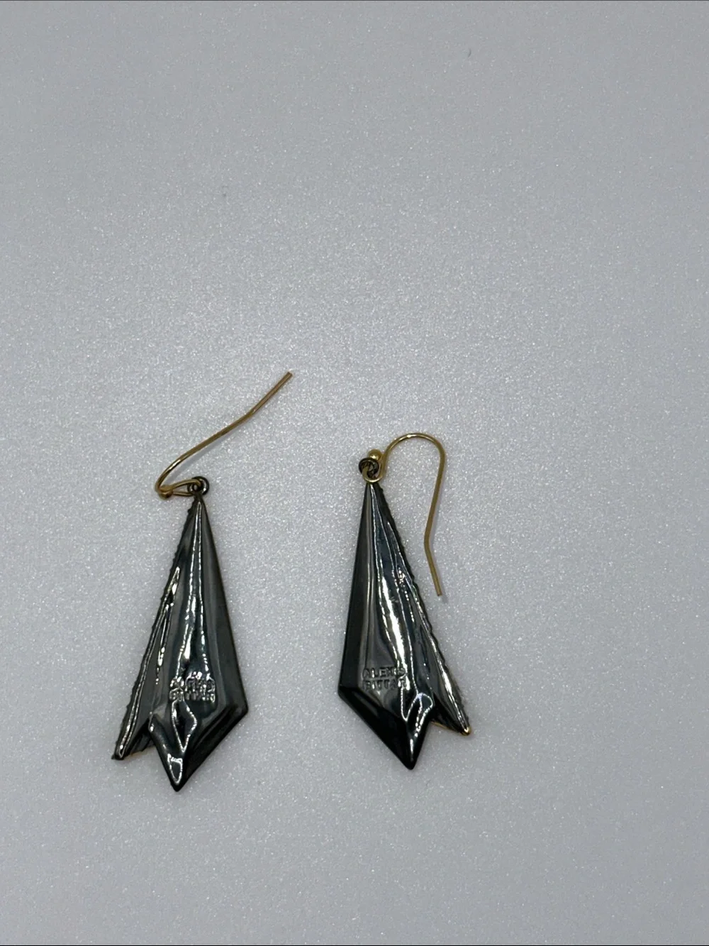 Gold & Black Crystal Drop Earrings - Women Jewelry